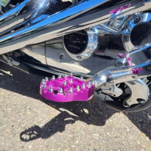 iron eagle supply purple rain moto pegs