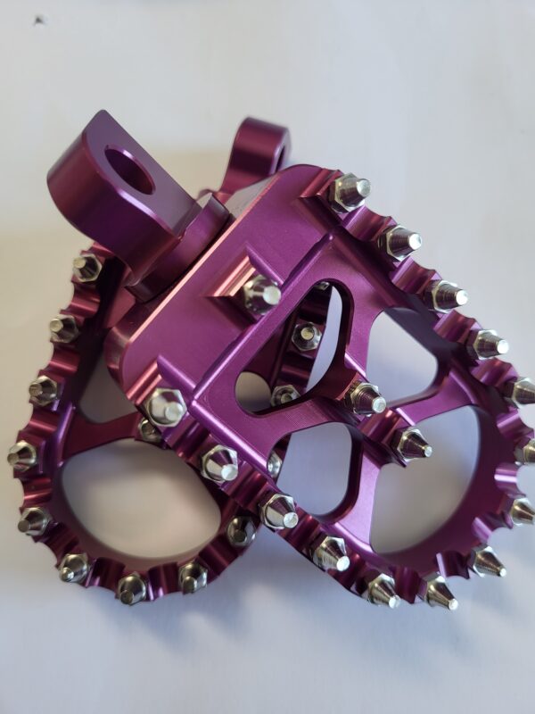 purple rain wide moto pegs